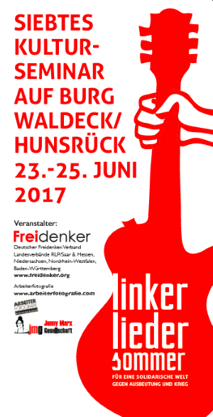 Linker Liedersommer auf der Burg Waldeck 2017