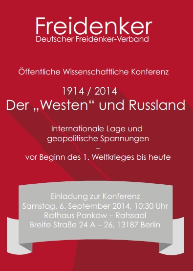 Konferenz: Der "Westen" und Russland